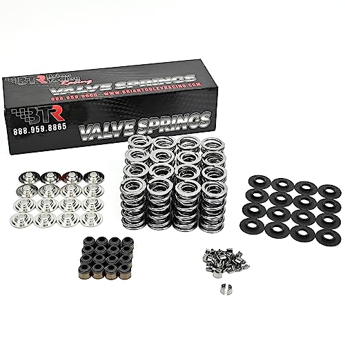 BTR Brian Tooley Racing Stage 2 LS1 Camshaft Kit - Fits 5.7L 6.0L LS2 LS6 LQ4 LQ9 BTR Cam Kit (Cam, Spring Kit Titanium Ret., Chromoly Pushrods) - size: Cam, Spring Kit Titanium Ret., Chromoly Pushrods