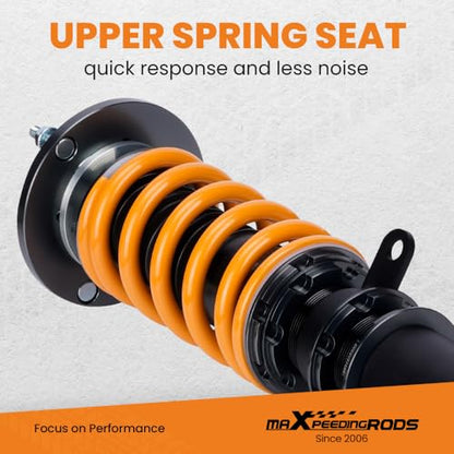 maXpeedingrods T6 Upgraded Coilover for BMW 3 Series E46 1998-2007 - color: Gold
