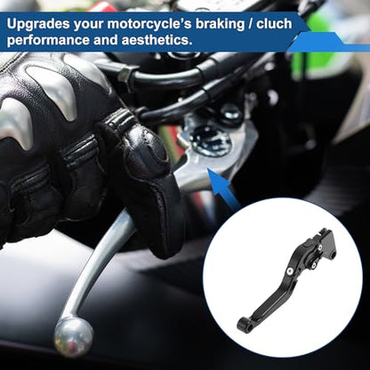 YZF-R7 Brake Clutch Levers for Yamaha 21-25 6 Position - color: Solid Black
