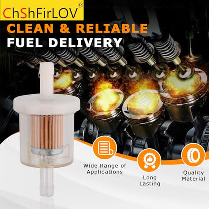 691035 493629 Fuel Filter For B & S Lawn Mower Accessories 40 Micron 5065 691035-2PCS