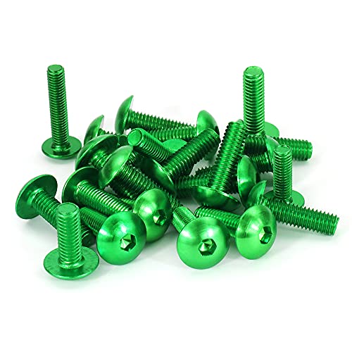 Universal Fairing Bolt Kits Fit for CRF/YZ/NINJA/GSX/DRZ Series - color: Green