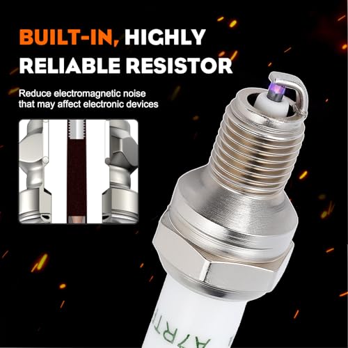 Hipa 794-00082 Spark Plug for Champion RDZ4H MTD Troy Bilt 753-05255 794-00043 794-00042 753-05784 791-180852B - size: RDZ4H 2pack
