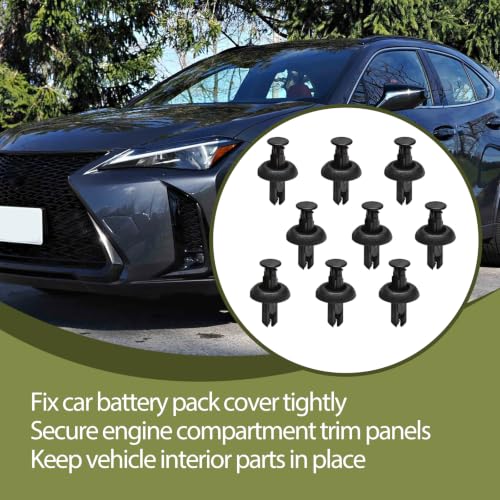 25 Pack Battery Cover Clip Fasteners Fit Toyota Vehicles Replace 90467-08226