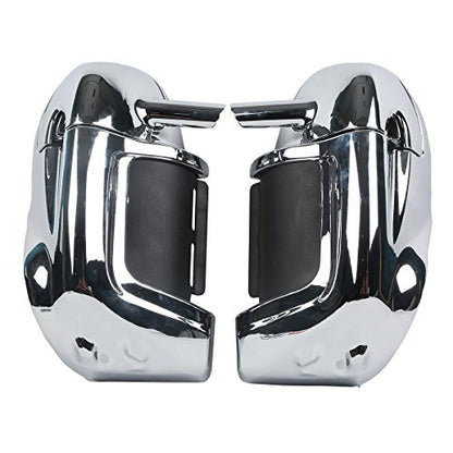 Chrome Vented Fairing Lower Kit Fit for Harley Touring 1983-2013