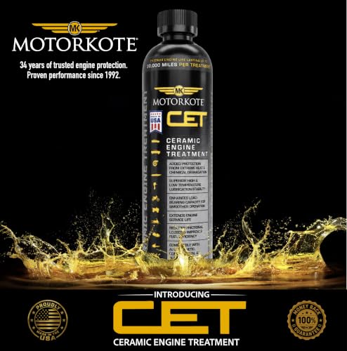MotorKote Ceramic Engine Treatment Oil Additive for Engine Protection | 12 oz