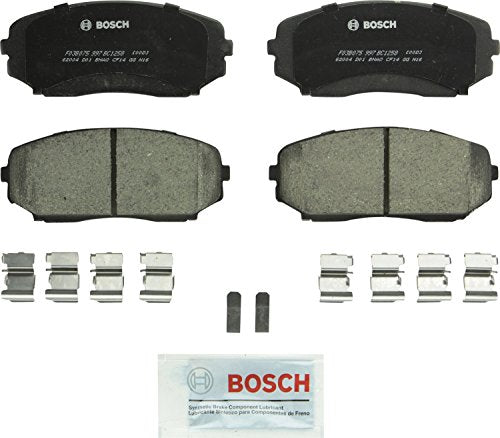 BOSCH BC1258 QuietCast Premium Ceramic Disc Brake Pad Set - Front