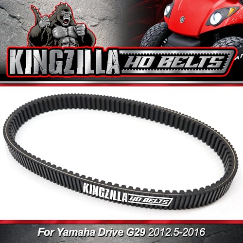 Kingzilla Drive Belt fits Yamaha Drive G29 Golf Carts (2012.5-2016) with FBT Clutches, Will not fit Team Clutches - Premium Heavy Duty Performance Clutch Drive Belt Built for Extreme Conditions - color: Drive G29 Severe Duty