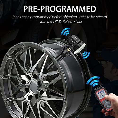 TPMS Sensor, 315MHz Tire Pressure Monitor Sensors F2GT1A180AB 4PCS - color: F2GT1A180AB(4PCS)