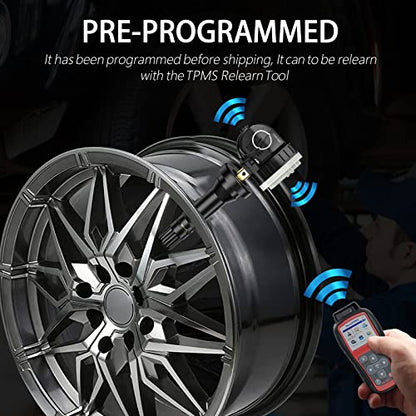 TPMS Sensor, 315MHz Tire Pressure Monitor Sensors F2GT1A180AB 4PCS - color: F2GT1A180AB(4PCS)