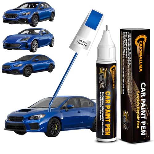WR Blue Pearl (K7X) Touch Up Paint for Subaru - color: WR Blue Pearl for BRZ/ester-models/Impreza/WRX, style: Subaru