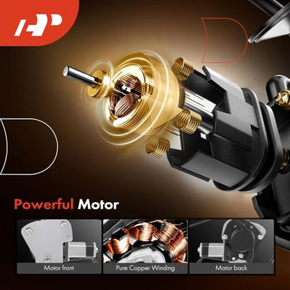 A-Premium Front Passenger Side Power Window Regulator with Motor (2-Pin) - style: Front Passenger(RH)