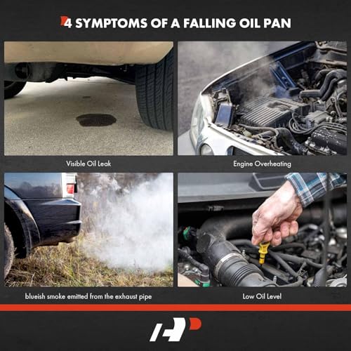 A-Premium Engine Oil Pan Sump with Drain Plug - style: Oil Pan Only