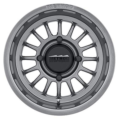 Method Race Wheels 411 Gloss Titanium 15x7" 4x136", 13mm offset 4.5" Backspace, MR41157047843 - color: Gloss Titanium, size: 15x7 inches
