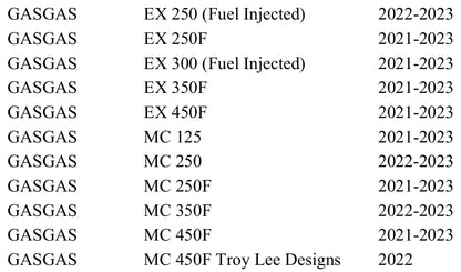 UFO PLAST Front/Rear Fender Kit - Replacement Dirt Bike Front and Rear Mud Guard - Compatible with GASGAS MC 125/250F/450F/EX 250F/300/350F/450F 2021-2023/EX 250/MC 350F 2022-2023 - color: Black