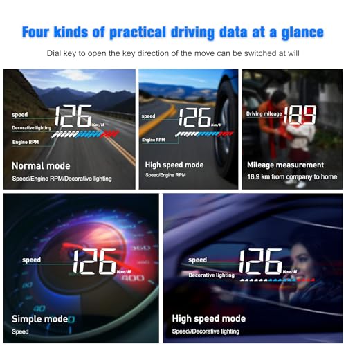 Heads up Display for Cars Speedometer for Car,Digital Speedometer for Car