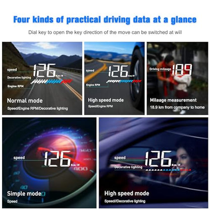 Heads up Display for Cars Speedometer for Car,Digital Speedometer for Car
