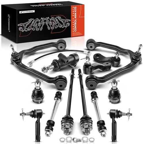 A-Premium 13Pcs Front Suspension Kit, Upper Control Arm, Sway Bar Link - style: 13Pcs Suspension Kit