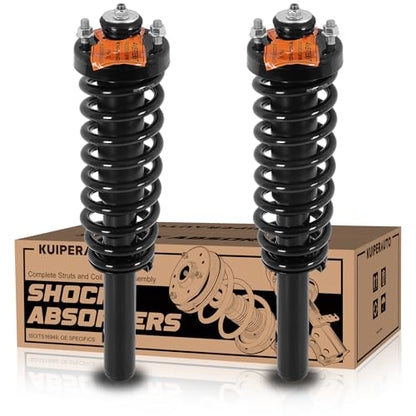KUIPERAUTO 171583R 171583L Front Suspension Struts Shocks Complete Assembly Shock Absorbers w/Coil Spring Compatible for Honda CR-V 1997 1998 1999 2000 2001 Left Right (Set of 2) - size: 2x Front Struts, style: 1997-2001