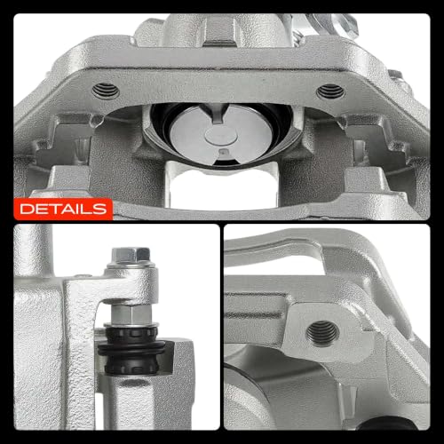 A-Premium Rear Left Driver Disc Brake Caliper with Bracket - style: Rear Driver