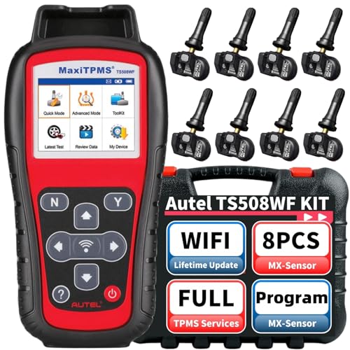 Autel MaxiTPMS TS508WF KIT 2026 TPMS Programming Tool with 8PCS MX Sensor ﻿
