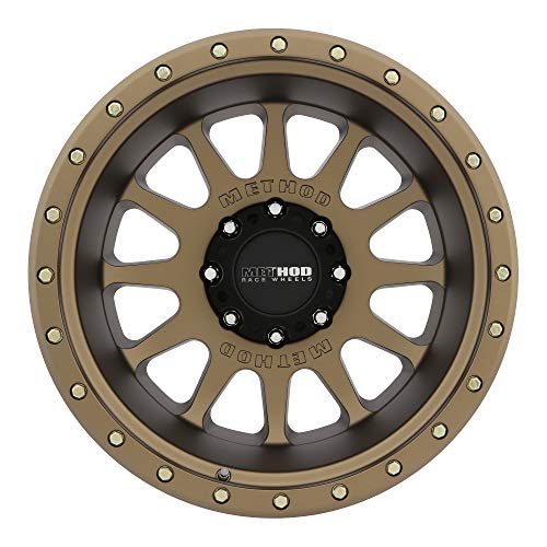 Method Race Wheels 605 NV Method Bronze 20x10" 8x170", 24mm offset 4.55" Backspace, MR60521087924N - color: Method Bronze, size: 20x10 inches, 8x170, -24/4.55"