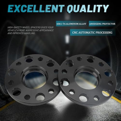 IRONTEK 6x139.7mm Wheel Spacers Compatible for Chevrolet Silverado 1500 2019-2021, for GMC Sierra 1500 2019-2021, for GMC Sierra 1500 Limited 2022,Forged 15mm Hub Bore 78.1mm 4PCS - size: 6x5.5-4PCS