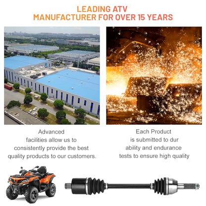Rear Left/Right CV Axle Shafts for Polaris Ranger 4x4 400 2010-2014, Ranger 800 Mid-Size EFI EPS 2013 2014, Ranger EV 2010-2020, Ranger EV Li-Ion 16-18, Drive Half Shaft for 1332692- Fit 72' - size: 1 pcs - rear left or right