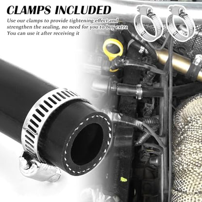 5Ft 5/8 Car Heater Hose with 10PCS Clamps,ID 16mm & OD 24mm Coolant Hoses to Transport Air/Water,Straight Car Accessories 5/8 Silicone Heater Hose Working Pressure 250 PSI (5/8 inch) - color: 5/8 inch