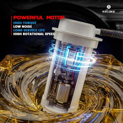 KELOKE Electric Fuel Pump Module Assembly Compatible with Hyundai & Kia - color: E8730M