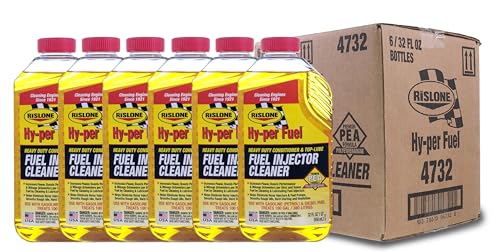 Rislone Fuel Injector Cleaner with Upper Cylinder Lubricant - 32 oz - style: 6 Pack