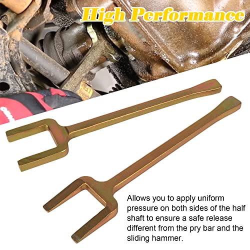 Bonbo 12020-2 Piece Axle Popper Kit Inner CV Axle Removal Tool Set Fit for Front Wheel Drive Vehicles, Remove Most Vehicles’ Half-Shaft Drive Axles & Fix Damaged CV Joints(2 PCS)
