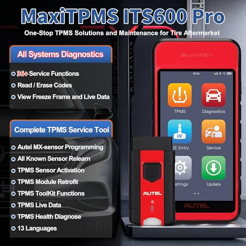 Autel MaxiTPMS ITS600 Pro TPMS Programming Tool w/All System Diagnosis