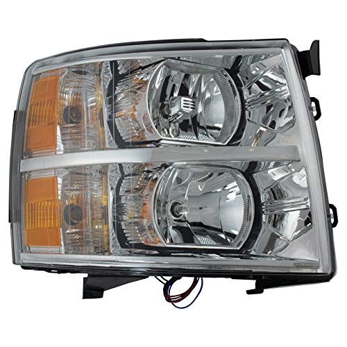 TRQ Driver and Passenger Side Headlight Assembly Set - style: HLA95290