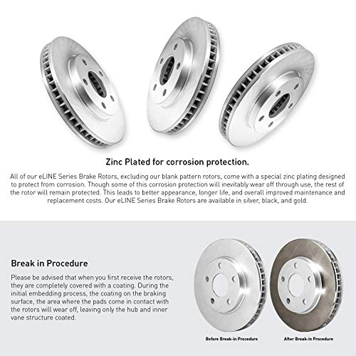 R1 Concepts Front Brake Kit Fits 2013-2019 Nissan Sentra - size: FEB.67115.02| 11.0" Front