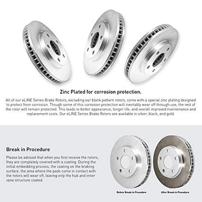 R1 Concepts Front Brake Kit Fits 2013-2019 Nissan Sentra - size: FEB.67115.02| 11.0" Front