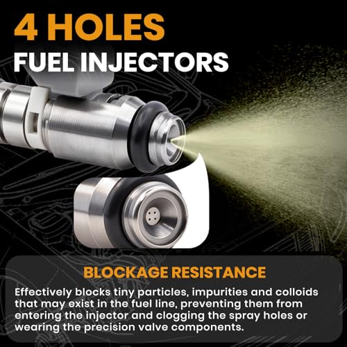 2PCS Fuel Injectors IWP162 27609-01B Compatible with Harley Davidson - size: 27609-01B 2P