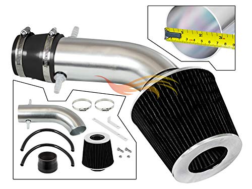 Short Ram Intake Kit for 02-03 TL Type-S/01-03 CL Type-S 3.2L V6 (Black) - color: Black