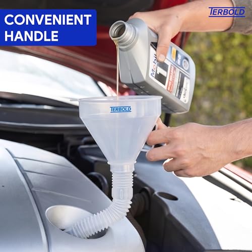 Automotive Flex Funnel with Hose (Clear) - color: Clear