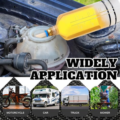 Lothee 2 Pack 500cc Automotive Fluid Extractor Pump Oil Extractor Hand Syringe Pump with Hose Manual Suction Vacuum Fuel Car Transfer for Power Steering, Hydraulic Fluid(Black) - color: Black