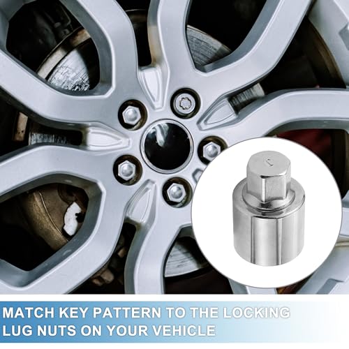Car Wheel Lock Lugnut Type J Anti-theft for Land Rover - style: Type J