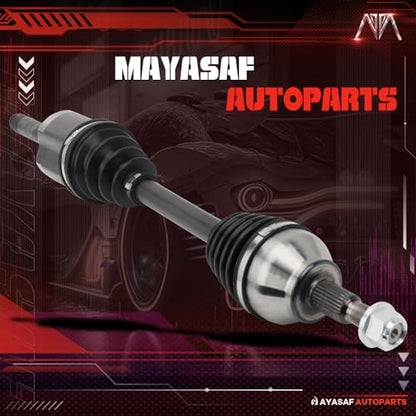 66-2284 Front Left CV Axle Shaft Assembly for Ford Escape 2013-2019 - size: 66-2284