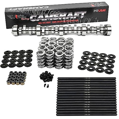 BTR Brian Tooley Racing Stage 2 LS1 Camshaft Kit - Fits 5.7L 6.0L LS2 LS6 LQ4 LQ9 BTR Cam Kit (Cam, Spring Kit Steel Ret., Chromoly Pushrods) - size: Cam, Spring Kit Steel Ret., Chromoly Pushrods