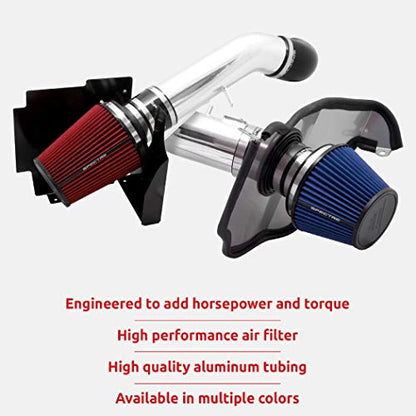 Spectre Performance Air Intake Kit: High Performance, Desgined to Increase Horsepower and Torque: Fits 2011-2015 JEEP/DODGE (Grand Cherokee, Durango) SPE-9020