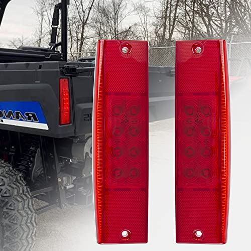 UTV Tail Light Compatible with Polaris Ranger 400 570 800 EFI MIDSIZE Red Replacement OEM 2411450(2pcs Red) - color: 2pcs Red