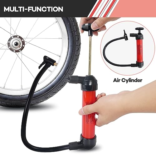 Multi-Use Siphon Pump Fluid Transfer Pump, Siphon Fuel Transfer Pump Kit for Gas Oil and Liquids