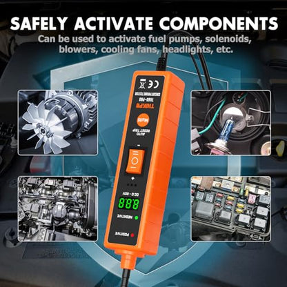 Power Circuit Probe Tester Kit, 6V-24V DC Test Light, Circuit Tester