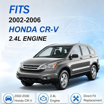 54427 Stainless Steel Rear Exhaust Muffler For 2002-2006 Honda CR-V CRV2 - size: 02-06 Honda CR-V