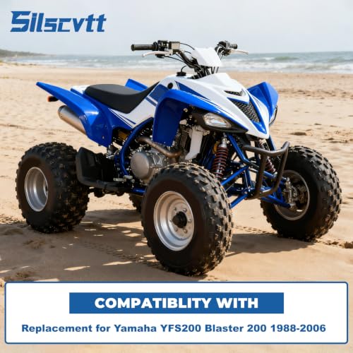 Silscvtt Cylinder Piston Gasket Top End Kit Replacement for Yamaha YFS200