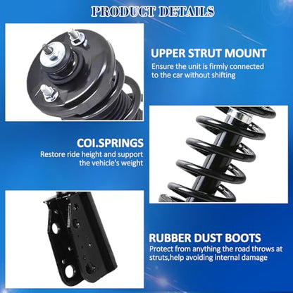 RWD Rear Shock Absorbers Struts Fit for 2000-2006 Toyota Tundra