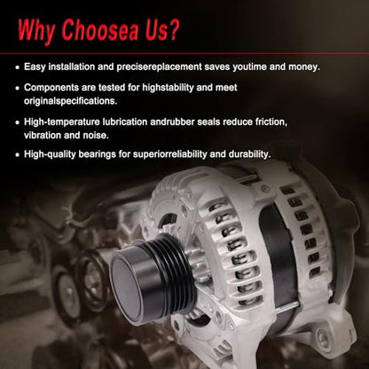 Alternator compatible with:2010 Camry 2.5L L4 2011 Camry 2.5L L4 - size: 2010-2011 Camry